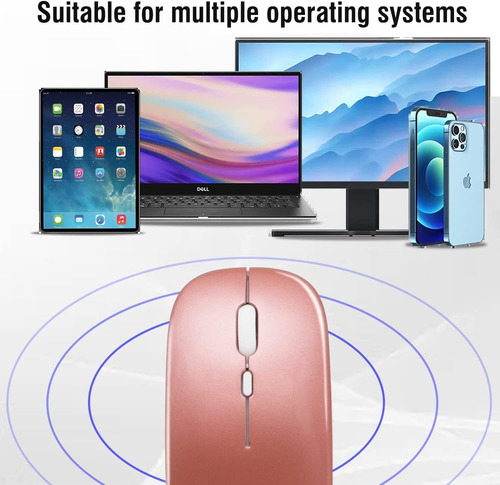 Ratón Inalámbrico Bluetooth Para iPad/macbook Pro/air/laptop