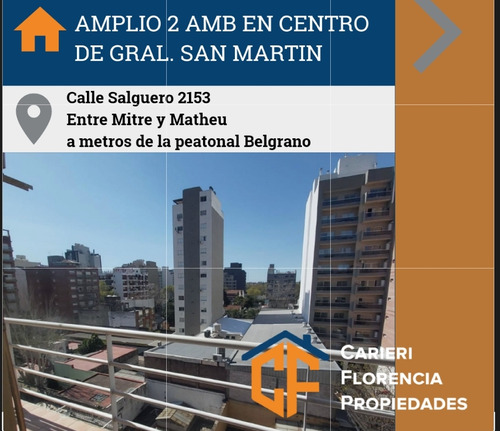 2 Amb En Venta Centro De Gral. San Martin