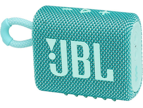 Caixa De Som Jbl Go 3 Bluetooth Prova D'água Teal (verde)