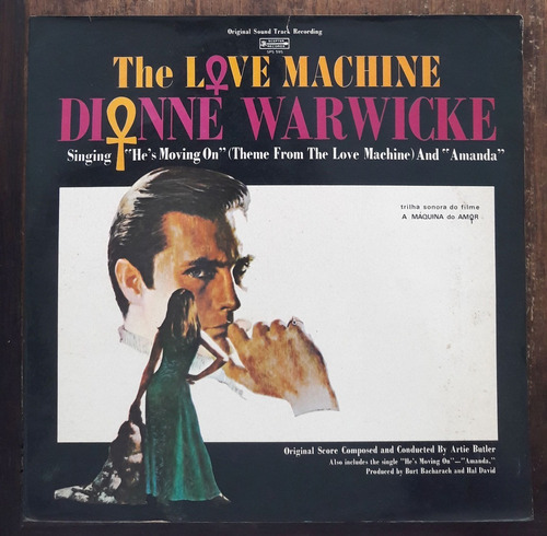 Lp Vinil (vg+) Dionne Warwick The Love Machine Ed Br 1971