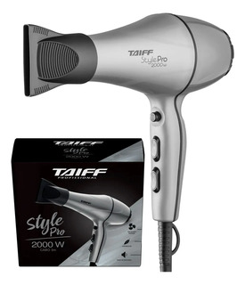 Secador de cabelo Taiff Style Profissional Style 2000W SECU20 cinza 127V