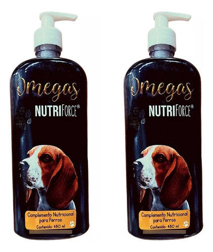 2 Pzas Nutriforce Suplemento Nutriciónal Para Perros 480 Ml