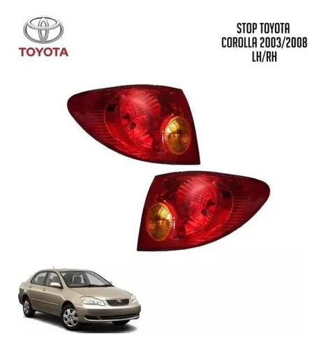 Stop Trasero Toyota Corolla 2003/2008