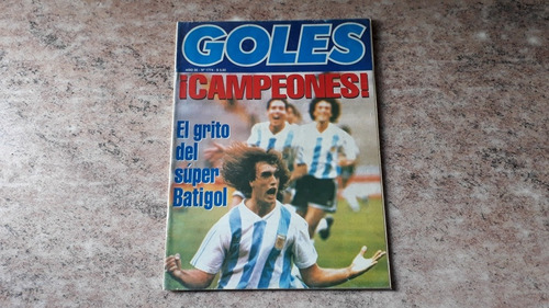 Goles. Argentina Campeón De America 1993. Muy Buen Estado. (Usado)