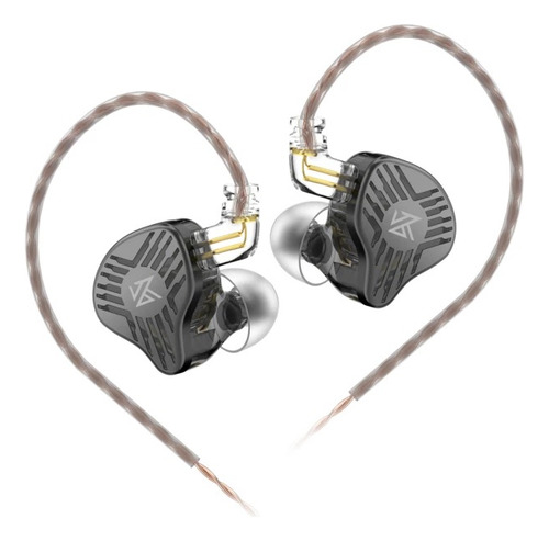 Auriculares In Ear Kz Eds 1dd 10mm Sin Microfono Desmontable