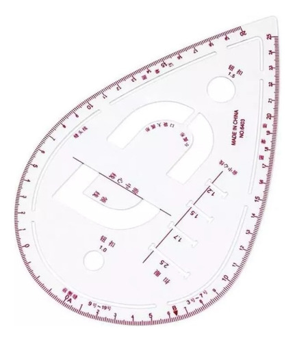 Juego De Reglas De Corte Para Coser De Dibujo, 9 Piezas A