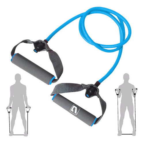 10 Elasticos Extensor Treino Exercicio Academia Tensão Forte