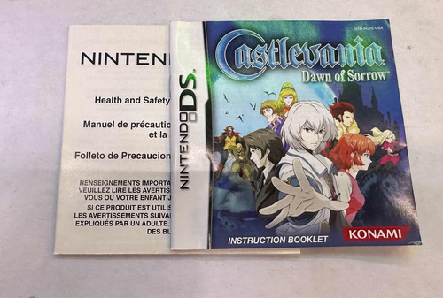 Clastevania Dawn Of Sorrow | Nintendo Ds Original Completo (Reacondicionado)