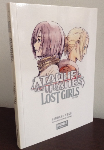 Imagen 2 de 5 de Ataque A Los Titanes: Lost Girls (novela) Shingeki No Kyojin