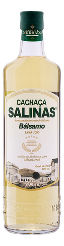 Cachaça Bálsamo Salinas Garrafa 700ml