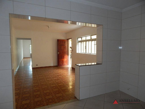 Sobrado Com 3 Dormitórios Para Alugar Por R$ 2.200,00/mês - Jardim Calux - São Bernardo Do Campo/sp - So0234