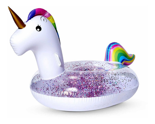 Inflable Unicornio Glitter Xxl Adulto