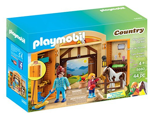 Playmobil Pony Stable Play Box