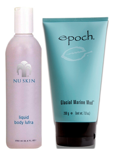 Nuskin Nu Skin Epoch  Glacial Barro Marino +lufra Exfoliante