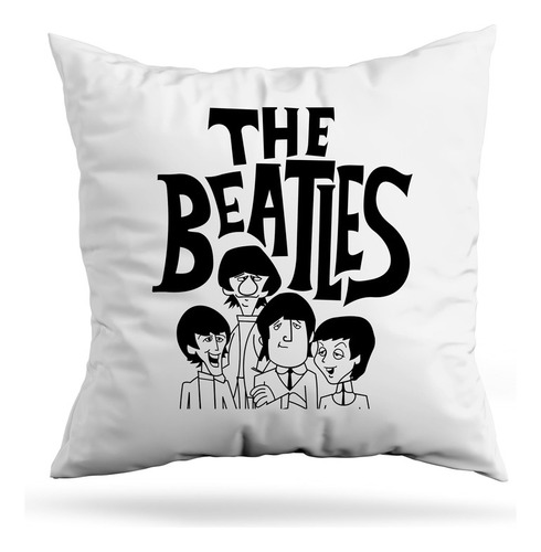 Cojin Deco The Beatles Old Text (d0433 Boleto.store)