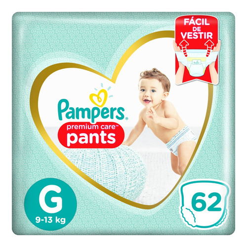 Pañales Pampers Premium Care Pants  G