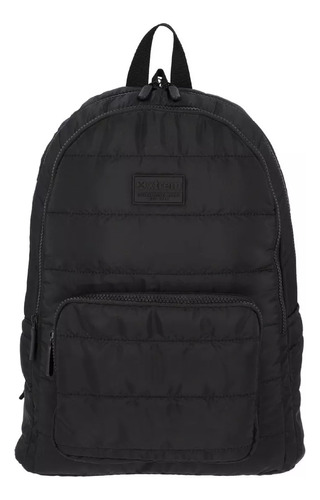 Mochila Xtrem Hamilton 236n Ultra Liviana Acolchada Urbana Color Negro