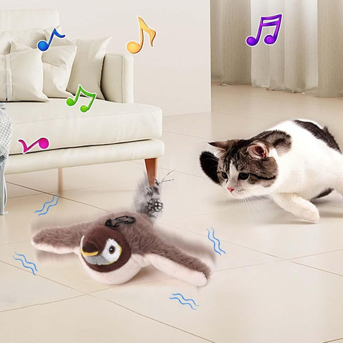 Juguete Interactivo Con Forma De Pájaro Que Se Balancea Para