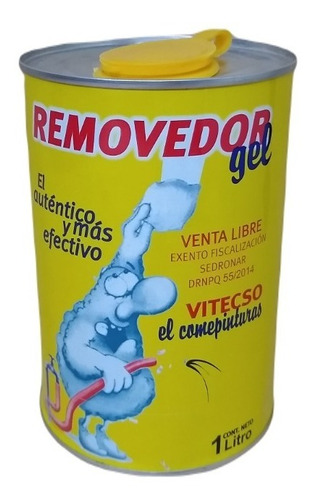 Removedor En Gel Vitecso  El Comepinturas   1 Litro