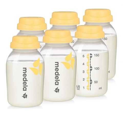 Medela Botellas Para Lactancia Materna, 6 Pz 5 Oz, Importado