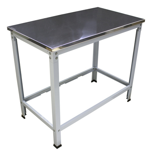 Bancada Mesa Central Tampo Inox Industrial Ekenox  VIX2555