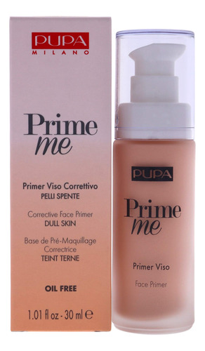 Pupa Milano Prime Me - Imprimacion Facial Correctiva, Base F