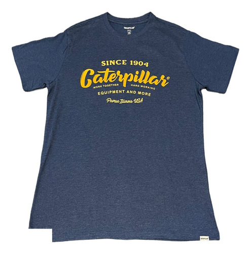 Remera Caterpillar Tractor Navy - A Pedido_exkarg