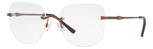 Armação Óculos De Grau Feminino Grazi Gz1028 M606 55 Cor Cobre