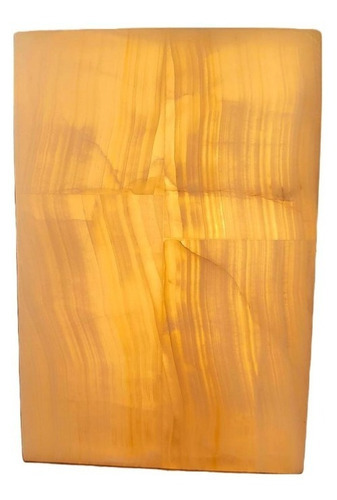 Escultura Artesanal De Mármol Forma De Prisma Rectangular Color De La Estructura Marrón Claro