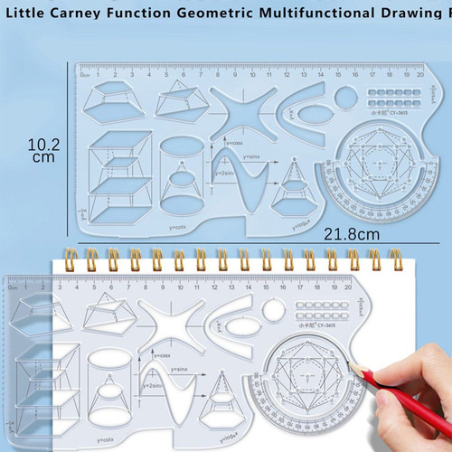 Regla De Papelería Y Función Matemática