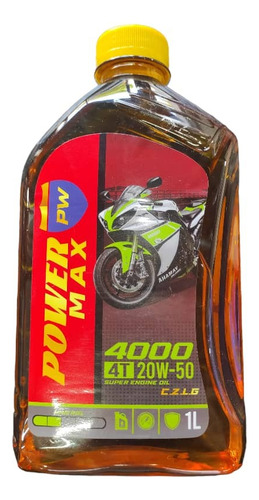 Aceite 4t 20w50 Power Max