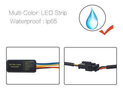 Tira De Luces Led Dinámicas Para Maletero Señal Intermitente