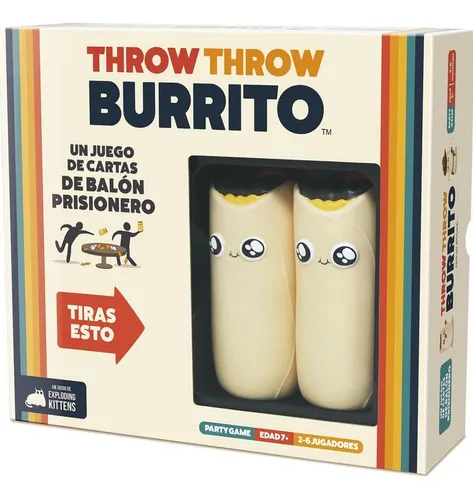Lanza Burrito De Kittens Exploding: Juego De Cartas Para Las