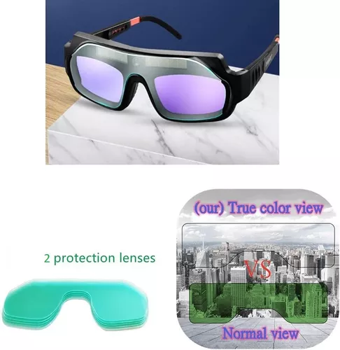 Gafas de soldadura automática True Color, Gafas de protección