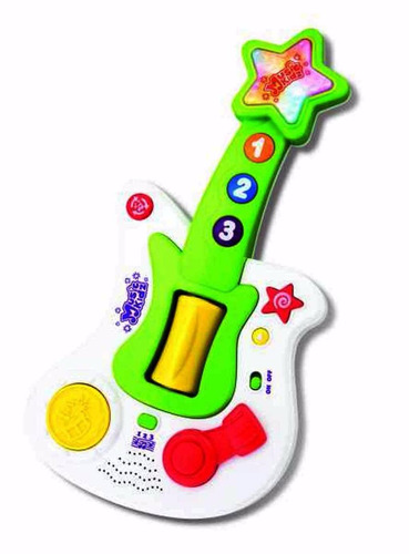 Guitarra Musical Infantil Con Luz Y Sonido Music Kidz