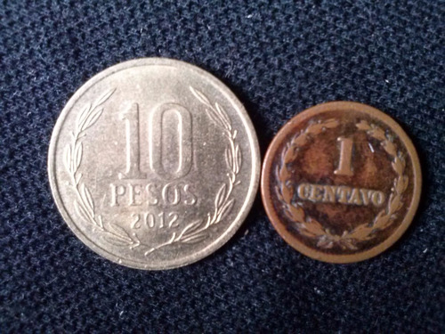 Moneda El Salvador 1 Centavo Cobre 1942 (c5)