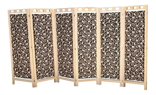 comprar Biombo De Madera 6 Paneles Consultorio Mapara Tienda De Ropa