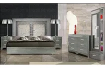 Comprar Recámara Moderna King Size. Recámara Completa Elegante.