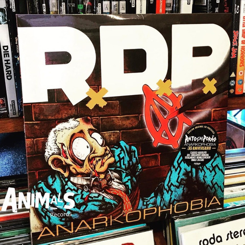 Ratos De Porao Anarkophobia Vinilo Lp Nuevo Cerrado