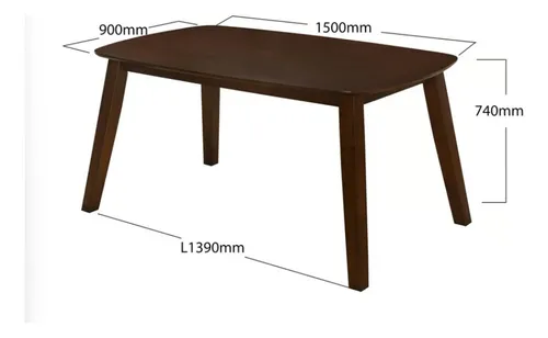 Juego De Comedor 6 Sillas Milano Exit