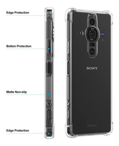 Estuche Protector Antichoque Alpha Para Sony Xperia Pro-i