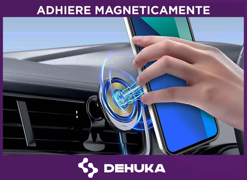 Funda Mágnetica Transparente Para iPhone Dehuka