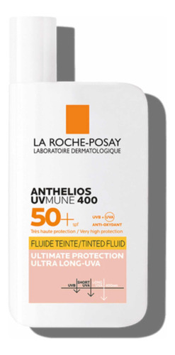 Anthelios Uv Mune 400 Fluido Con Color 50+