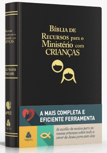 Bíblia Apec Recursos Ministério Infantil Crianças  Capa Luxo