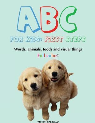 Libro Abc For Kids (words, Animals, Foods And Visual Thin...