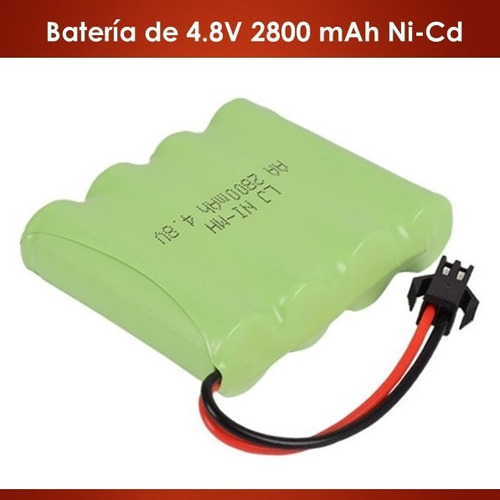 Bateria Ni-cd 4.8v 2800mah Carro Rc Jule Uj99 /subotech 1512