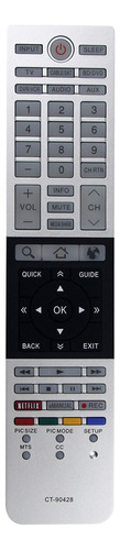 Control Remoto De Repuesto Ct-90428 Para Toshiba Tv 39l4300u