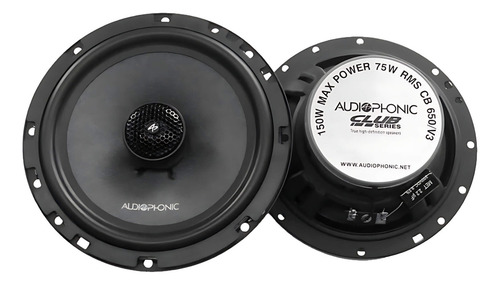 Combo Hb20 Audiophonic Kit 2 Vias K.c 6.3 + Coaxial Cb 650