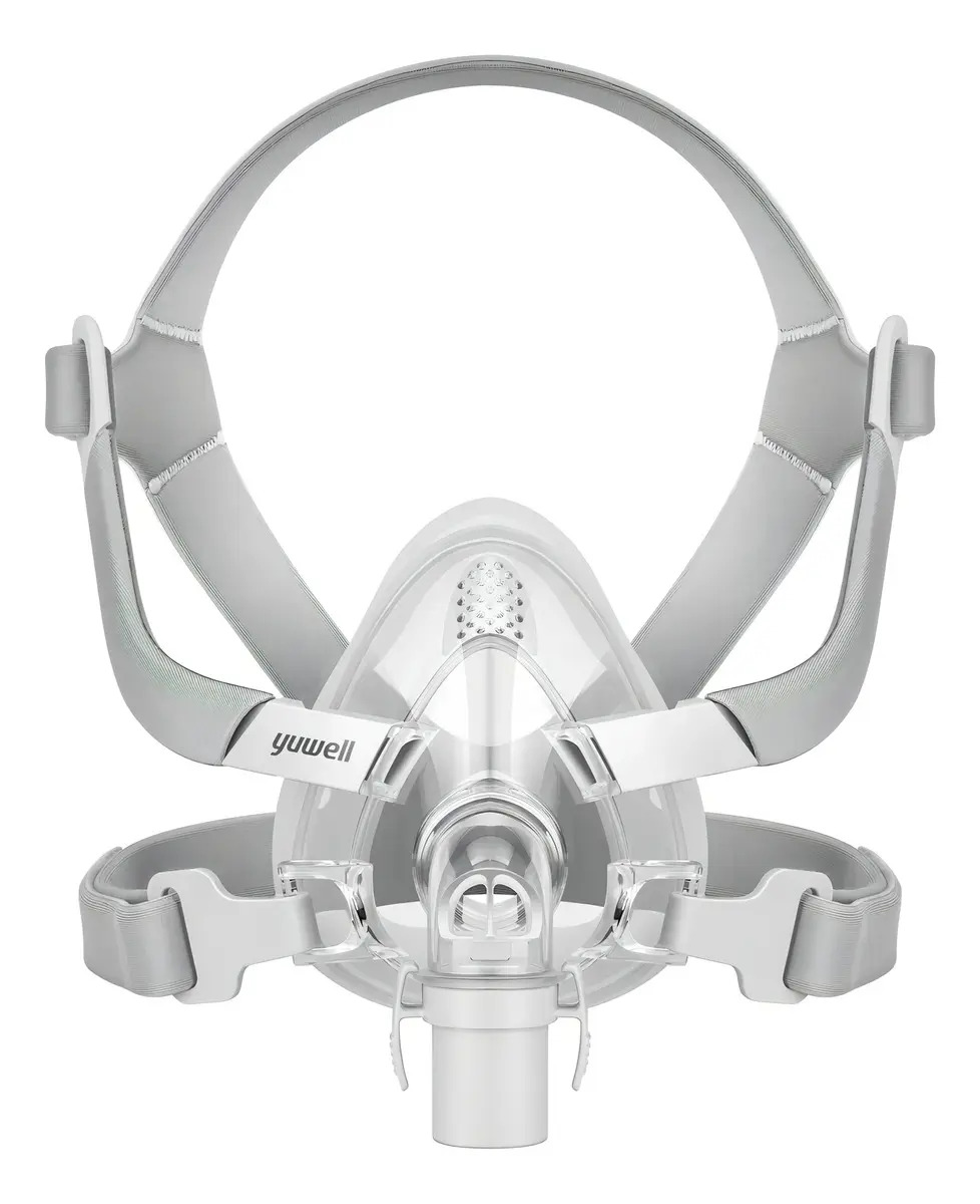Mascarilla Cpap Nocturno Oronasal Yuwell C/arnés Talla M/med