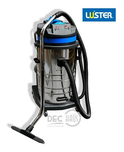 Aspiradora Luster Polvo-agua  70 Litros 2000w /dechaus
